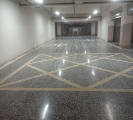 车道专用无机磨石