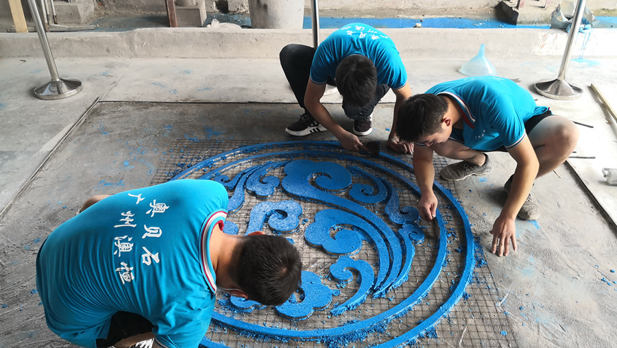 摊铺后微处理 摊铺后微处理