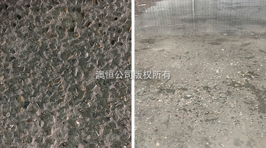 AP-910 快速修补自流平水泥与密封固化剂结合使用 AP-910 快速修补自流平水泥与密封固化剂结合使用