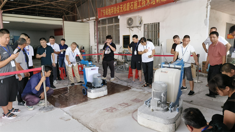 无机磨石研磨修补实操 无机磨石研磨修补实操