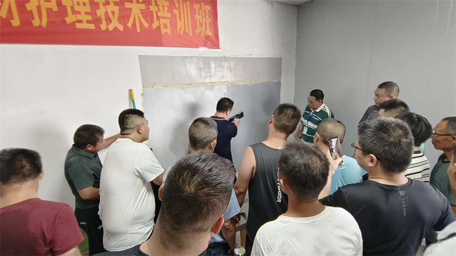 微水泥实操现场 微水泥实操现场